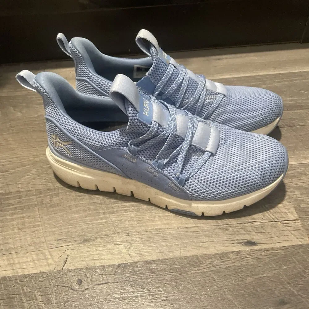 KURU FLEX Slip-On Women's Shoes Size 8 Medium Blue Fog Sand Orthopedic Sneaker